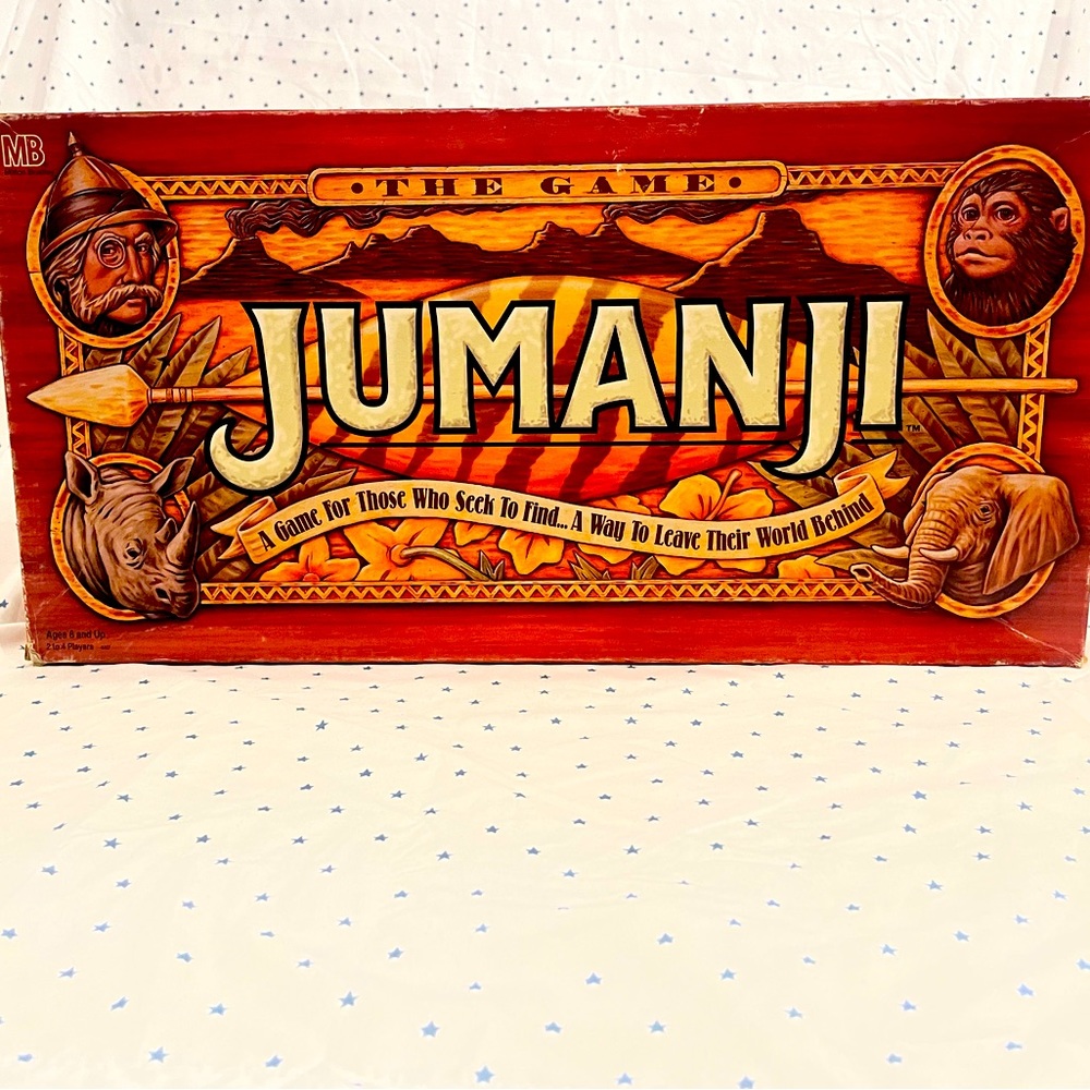 Vintage Jumanji Board Game. Great Used Condition. Complete game
